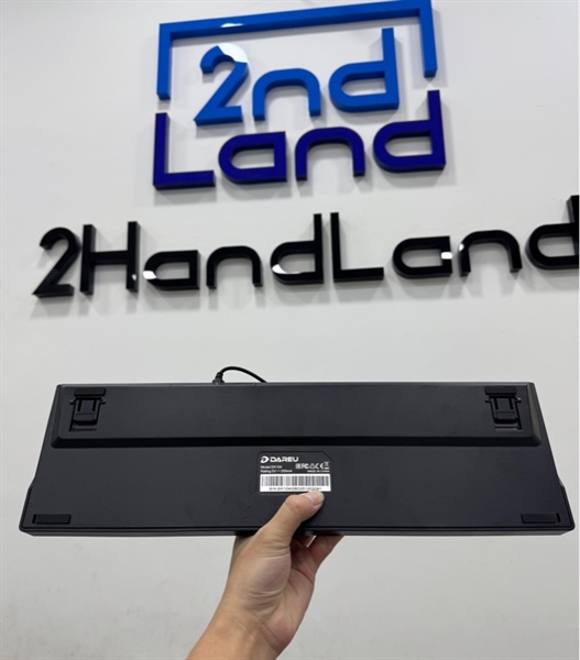 Bàn phím cơ có dây Dareu EK104 RGB - 1 mode dây - Màu xám đen - Ngoại hình 97.5% - Body 2