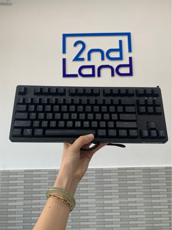 Bàn phím cơ có dây E-dra EK387 - Blue switch - Màu đen - Ngoại hình: 97% - Box