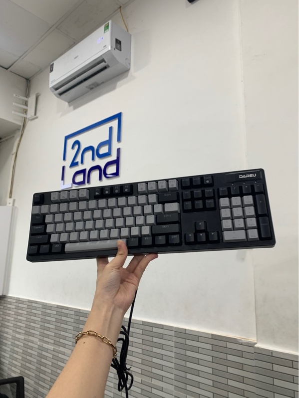 Bàn phím cơ DareU EK1280X - Màu đen xám - Ngoại hình: 98% - Kèm box