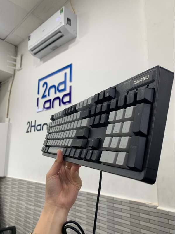 Bàn phím cơ DareU EK1280X - Màu đen xám - Ngoại hình: 98% - Kèm box