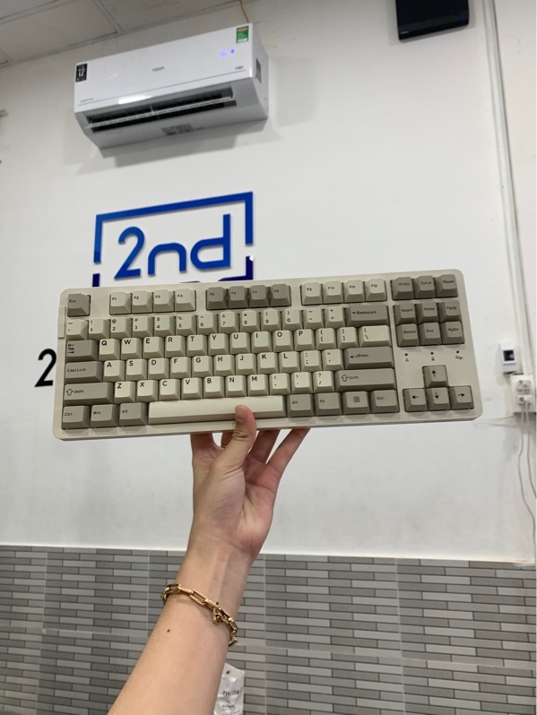 Bàn phím cơ Dareu EK87 Pro - 3 Mode - Màu be - Ngoại hình: 98% - Fullbox