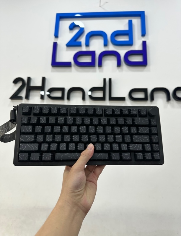 Bàn Phím Cơ Dark Alien R83 - 3 mode : dây , receiver , bluetooth - Màu đen - Ngoại hình 97% - Đã thay keycap, thay tấm plate nhôm - Kèm box + Receiver + Dây USB-C