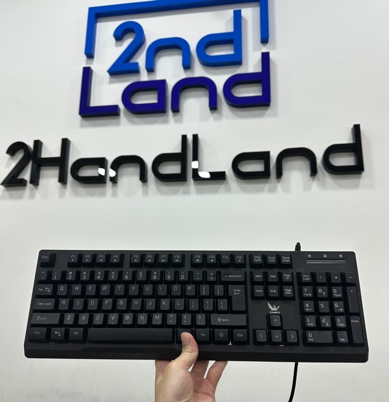 Bàn phím có dây Gaming Zadez G-850K - 1 mode: Dây - Màu đen - Ngoại hình 97% - Body