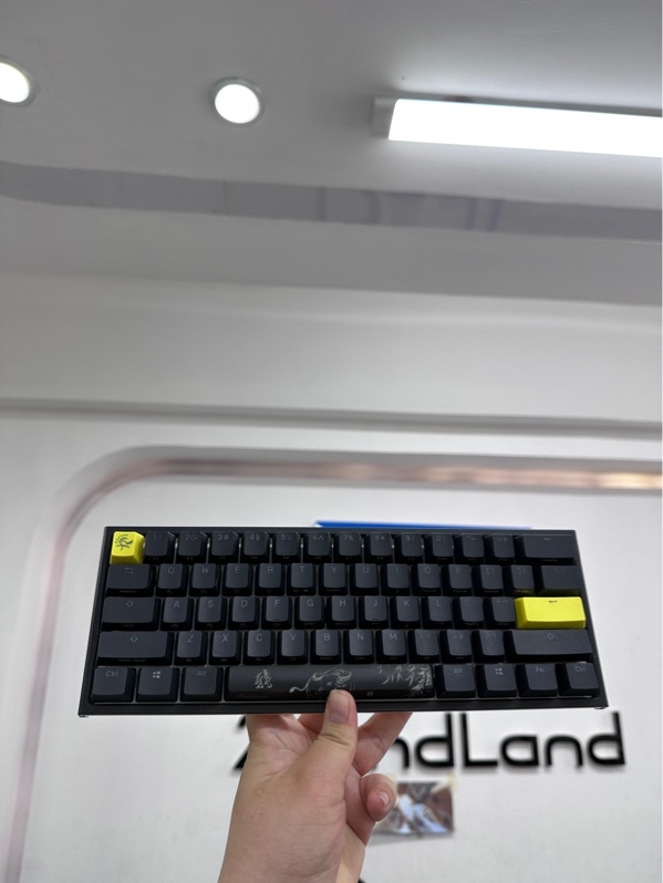 Bàn phím cơ Ducky One 2 Mini - 1 mode dây Switch cherry mx - led rgb - Màu đen trắng - Ngoại hình 97% - Fullbox