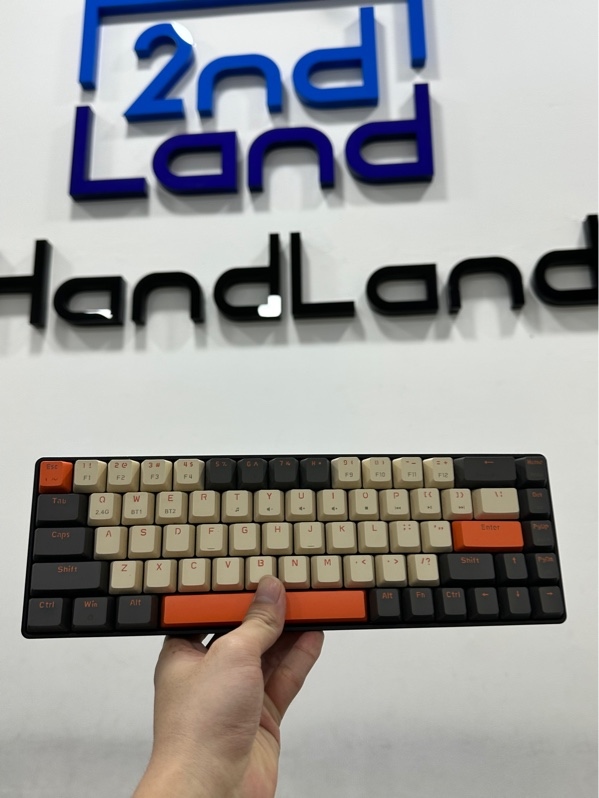 Bàn phím cơ E-DRA EK368L Beta / Alpha (Switch: Brown) - 2mode : receiver + Bluetooth 5.0 - Màu đen - Ngoại hình 97% - Kèm receiver