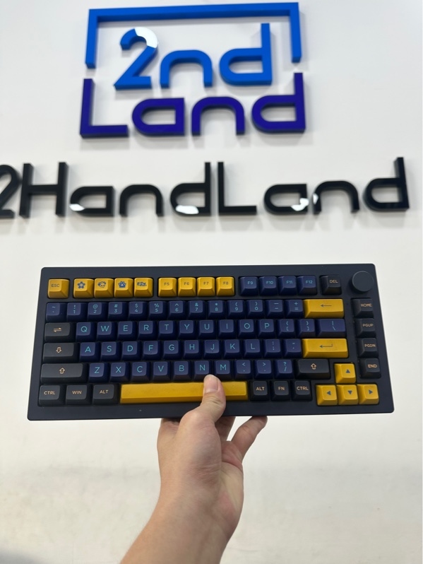 Bàn phím cơ gaming Akko 5075B Plus Horizon - 3 mode : Dây , receiver , bluetooth - Màu đen - Ngoại hình 98% - Fullbox