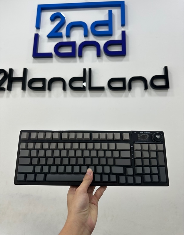 Bàn phím cơ Gaming AULA F98 Pro - 3 mode - Màu đen - Ngoại hình 98% - Kèm receiver + Dây kết nối