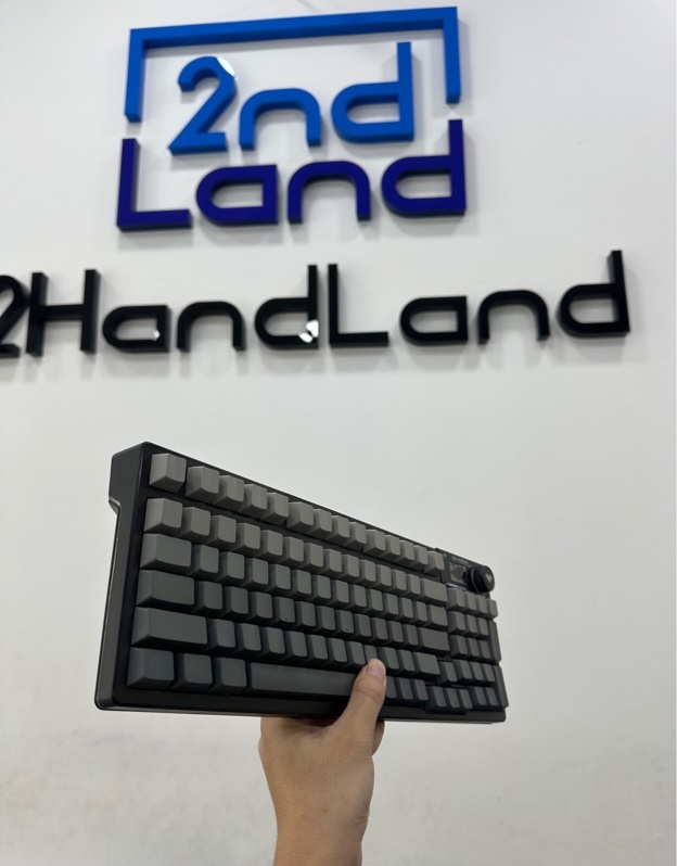 Bàn phím cơ Gaming AULA F98 Pro - 3 mode - Màu đen - Ngoại hình 98% - Kèm receiver + Dây kết nối