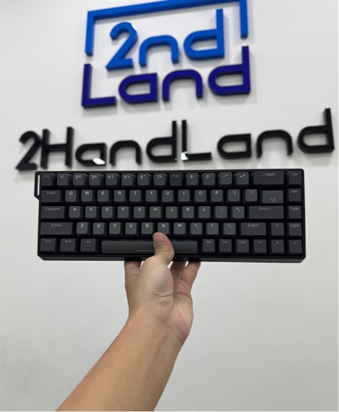 Bàn Phím Cơ Gaming Aula WIN60 HE - 1 mode dây - Màu đen - Ngoại hình 98% - Kèm dây