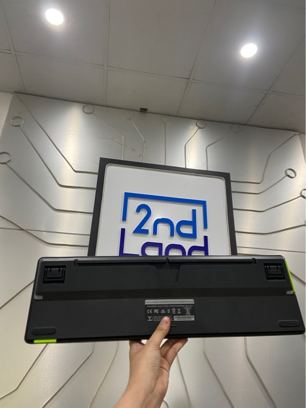 Bàn Phím Cơ Gaming Rapoo V500 Series - 1 Mode Dây - Led RGB - Màu đen - Ngoại hình: 97.5% - Bụi - FullBox
