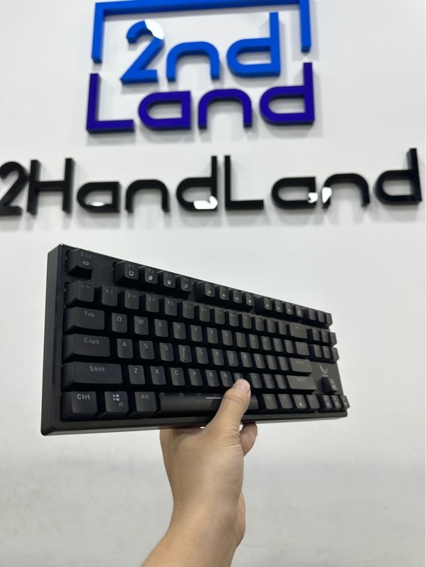 Bàn phím cơ gaming ZADEZ GT-015DK - 2 mode : dây , receiver - Màu đen - Ngoại hình 97% - Kèm receiver