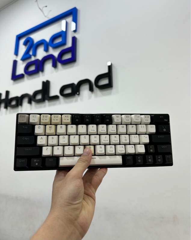 Bàn phím cơ gaming Zifriend KA646 - 1 mode : dây - Màu trắng - Ngoại hình 97% - Kèm box + Dây
