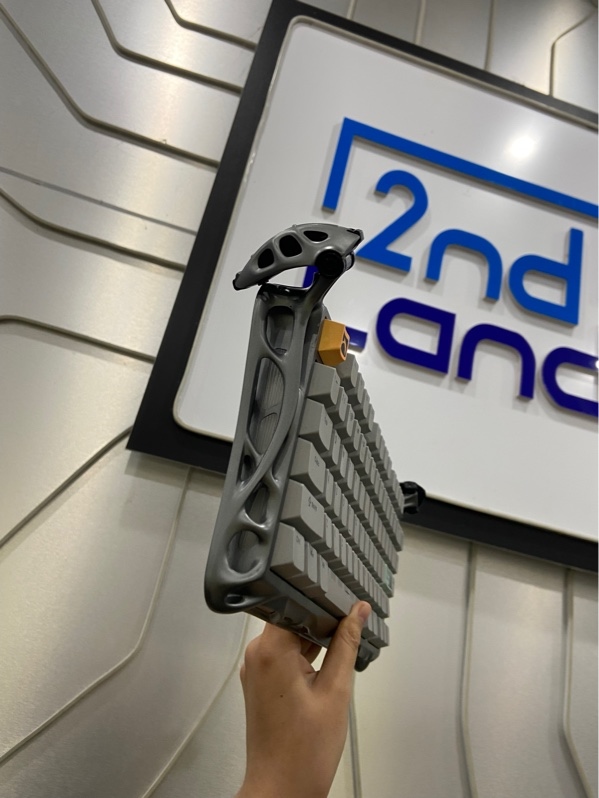 Bàn phím cơ GravaStar Mecury K1 Pro - 3 mode kết nối ( bluetooth, receiver, dây) - Màu xám - Ngoại hình: 98% - FullBox