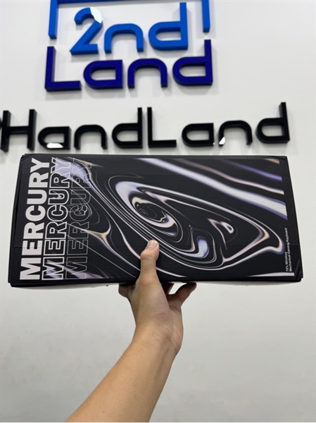 Bàn phím cơ GravaStar Mercury K1 - 3 mode : dây , bluetooth , receiver - Màu đen - Ngoại hình 97% - Fullbox 3