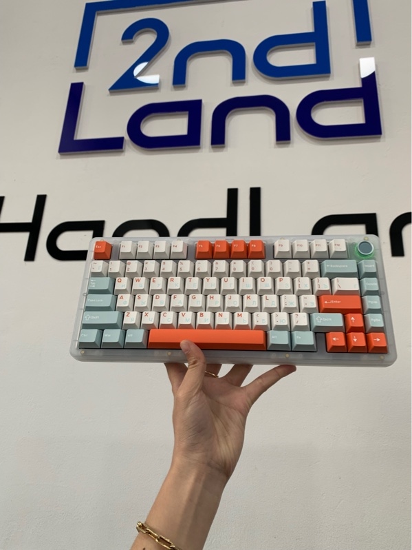 Bàn phím cơ Infi75 Lite - 3 mode - Màu xám trong suốt - Ngoại hình: 98% - Fullbox