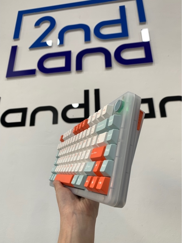 Bàn phím cơ Infi75 Lite - 3 mode - Màu xám trong suốt - Ngoại hình: 98% - Fullbox