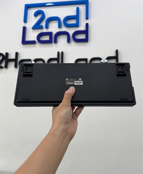 Bàn phím cơ Keychron K2 V2 - 2 mode : dây , bluetooth - Màu trắng đen - Ngoại hình 97% - Kèm box 2