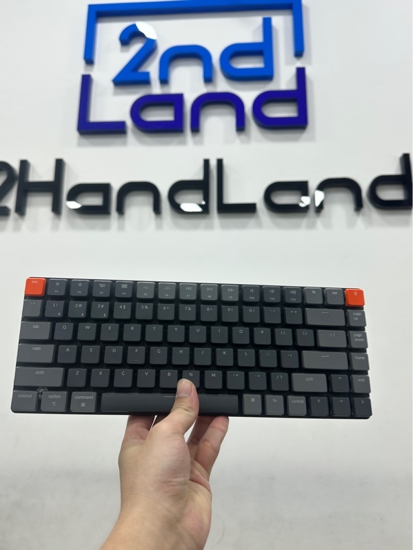 Bàn phím cơ Keychron K3 V2 - 2 mode: dây + bluetooth - Màu đen - Ngoại hình 97% - Fullbox