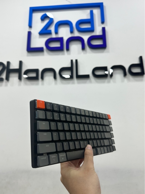 Bàn phím cơ Keychron K3 V2 - 2 mode: dây + bluetooth - Màu đen - Ngoại hình 97% - Fullbox