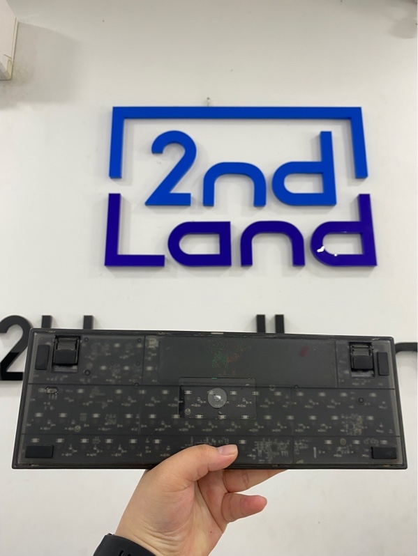 Bàn Phím Cơ Keydous NJ68 MAX - 3 mode - Màu xanh - Ngoại hình 97% - layout 68 phím - Mất receiver