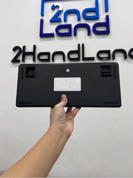 Bàn phím cơ không dây AULA F75 - 3 mode : dây receiver , bluetooth - Màu đen - Ngoại hình 97% - Kèm receiver 2