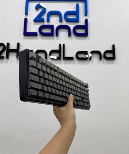 Bàn phím cơ không dây Aula F99 Pro - 3 mode - Màu đen xám - Ngoại hình 98% - Fullbox 1