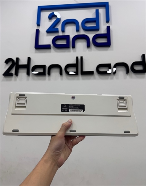 Bàn phím cơ không dây AULA S98 Pro - 3 mode : Dây , receiver , bluetooth - Màu trắng - Ngoại hình 98% - Kèm dây + Receiver 2