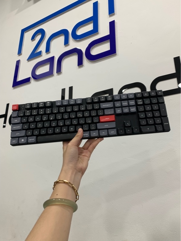 Bàn phím cơ không dây Keychron K5 Pro Low Profile White Led - Màu đen - Ngoại hình: 98% - Fullbox