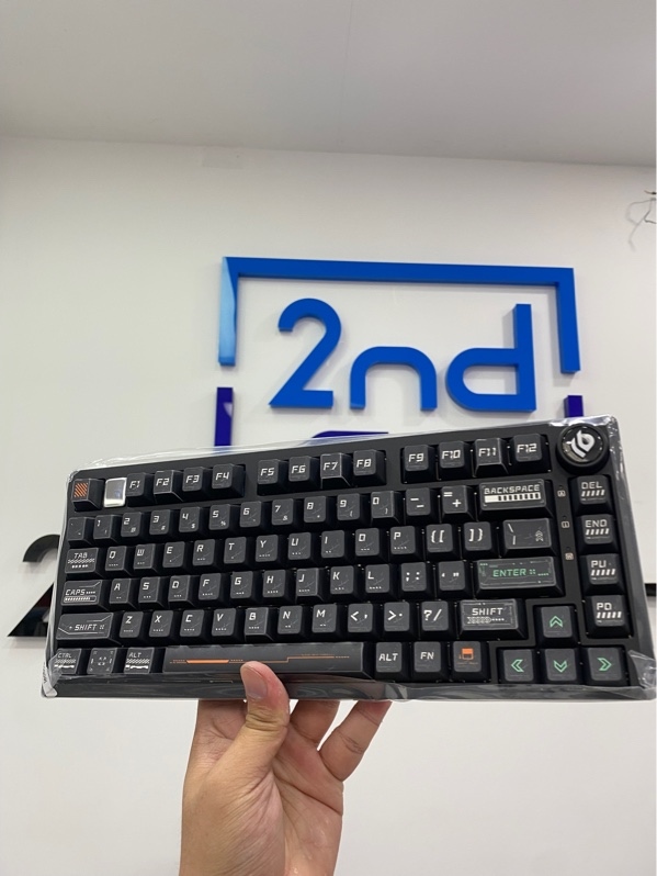 Bàn phím cơ không dây LeoBog HI75C Pro - 3 mode - Màu đen - Ngoại hình: 99% - New Open Box