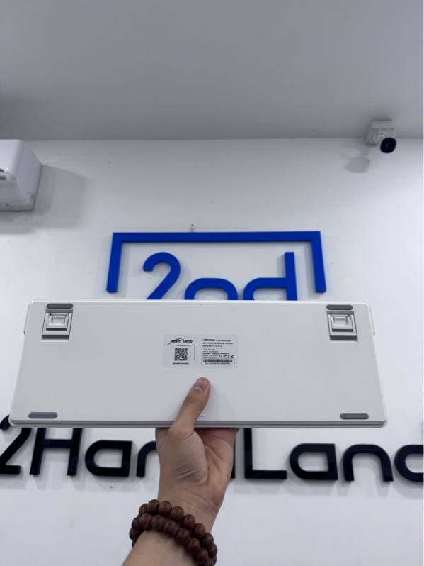 Bàn phím cơ LeoP K98 Pro - Màu trắng - Ngoại hình 99% - New open box