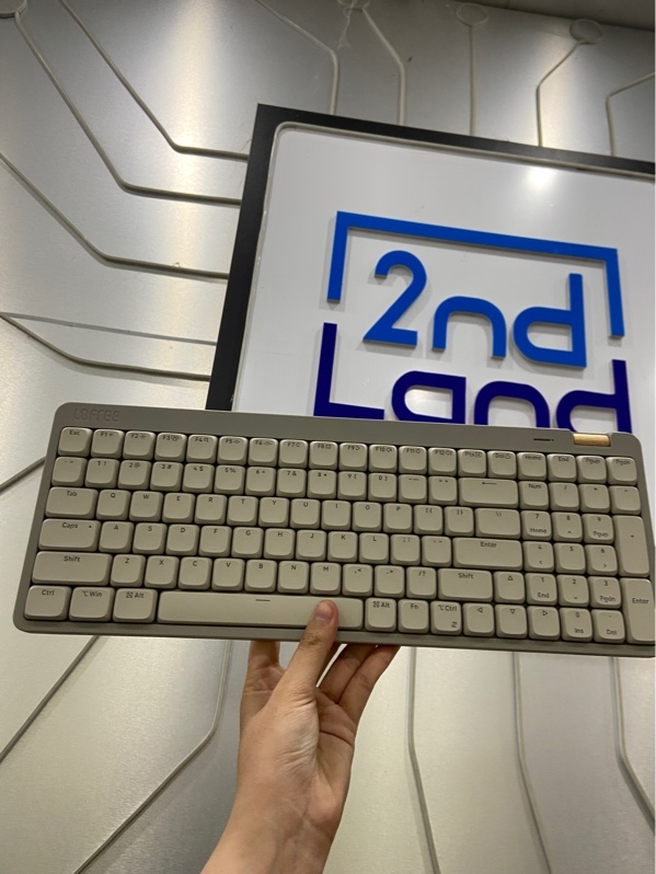 Bàn phím cơ Lofree Flow Lite 84 - 3 mode kết nối (receiver, bluetooth, dây) - Màu xám - Ngoại hình: 98% - FullBox