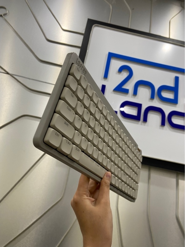 Bàn phím cơ Lofree Flow Lite 84 - 3 mode kết nối (receiver, bluetooth, dây) - Màu xám - Ngoại hình: 98% - FullBox