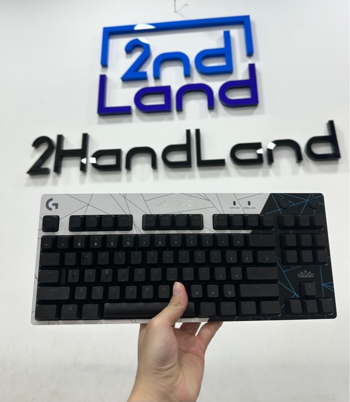 Bàn phím cơ Logitech G PRO KDA - 1 mode dây - Màu đen - Ngoại hình 97% - Kèm box + Dây kết nối
