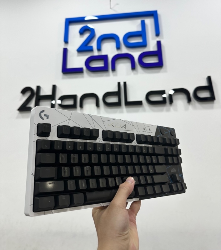 Bàn phím cơ Logitech G PRO KDA - 1 mode dây - Màu đen - Ngoại hình 97% - Kèm box + Dây kết nối
