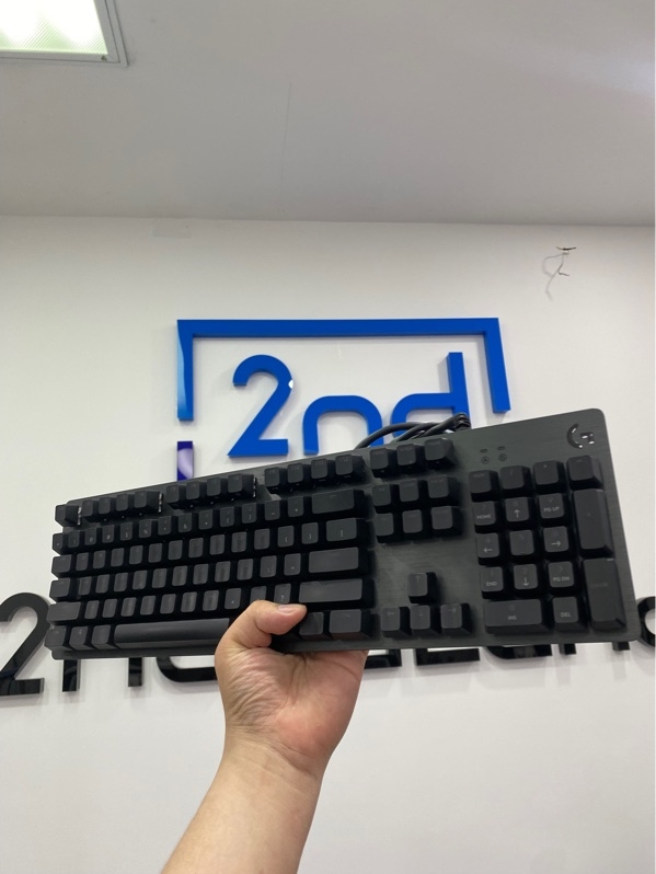 Bàn phím cơ Logitech G512 Carbon (GX Red) RGB - 1 mode dây - Màu đen - Ngoại hình: 97% - Body