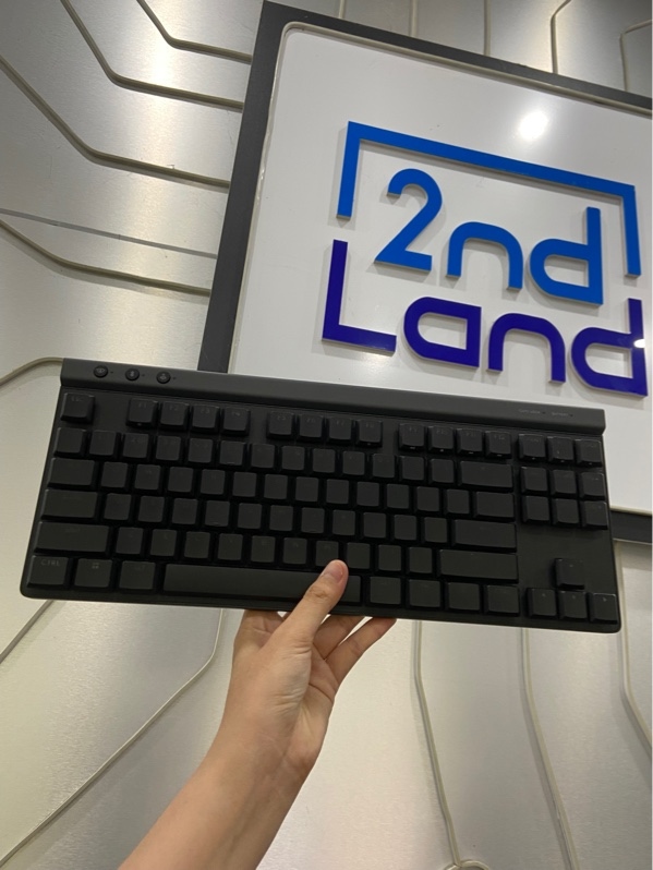 Bàn phím cơ Logitech G515 Lightspeed TKL - 3 mode kết nối ( dây, bluetooth, receiver) - Màu đen - Ngoại hình: 98% - FullBox
