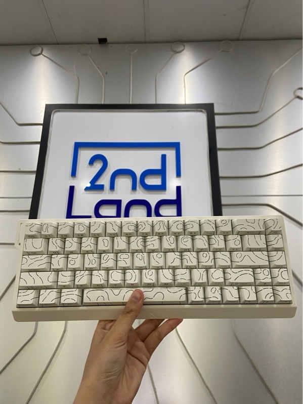 Bàn Phím Cơ MCHOSE ACE 68 - 1 Mode Kết Nối - Magnentic Switch - Màu trắng - Ngoại hình: 98% - FullBox