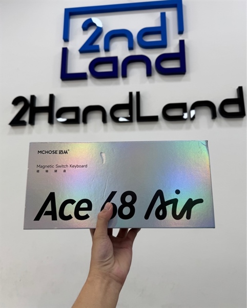 Bàn phím cơ Mchose Ace 68 Air - 1 mode : dây - Màu đen - Ngoại hình 98% - Fullbox 3