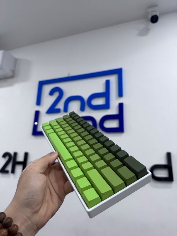 Bàn phím cơ MonsGeek FUN60 -Màu xanh lá - Ngoại hình 98% - Trầy nhẹ - Fullbox