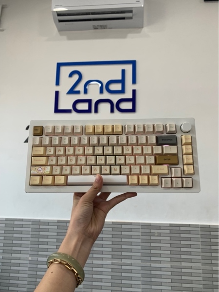 Bàn phím cơ MonsGeek M1W - Màu trắng - Ngoại hình: 97% - Kèm túi giấy