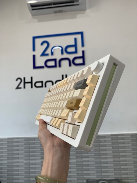 Bàn phím cơ MonsGeek M1W - Màu trắng - Ngoại hình: 97% - Kèm túi giấy