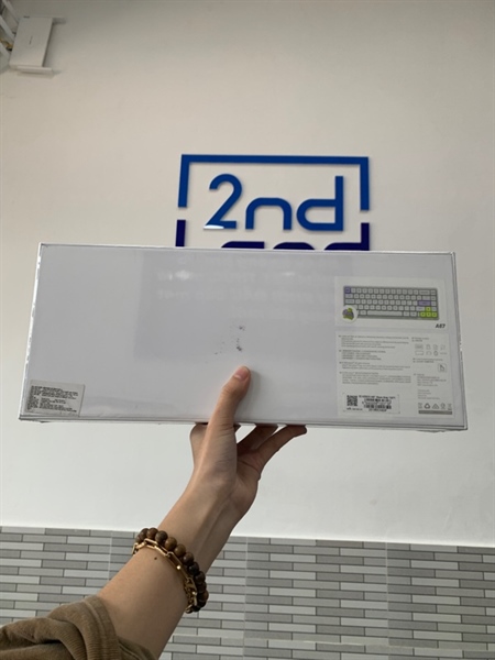 Bàn phím cơ Rapoo Aesco A67 Esport Rapid Trigger - Hotswap Trắng - Màu trắng - Openbox