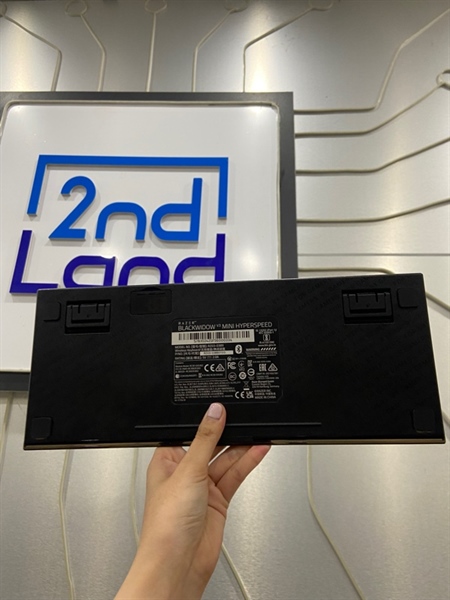 Bàn phím cơ Razer Black Widow V3 Mini Hyper Speed - Layout 65% - 3 Mode - Màu đen - Ngoại hình: 98% - FullBox 2