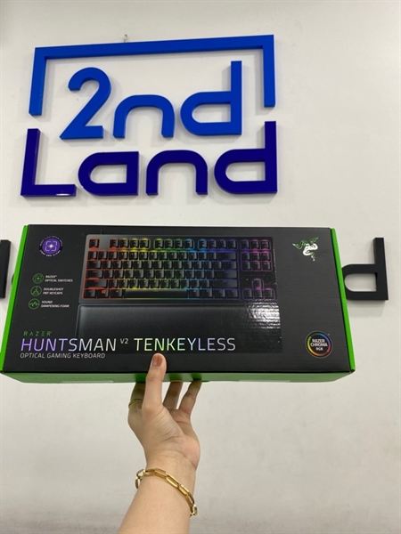 Bàn phím cơ Razer Huntsman V2 Tenkeyless - Màu đen - Ngoại hình 98% - FullBox