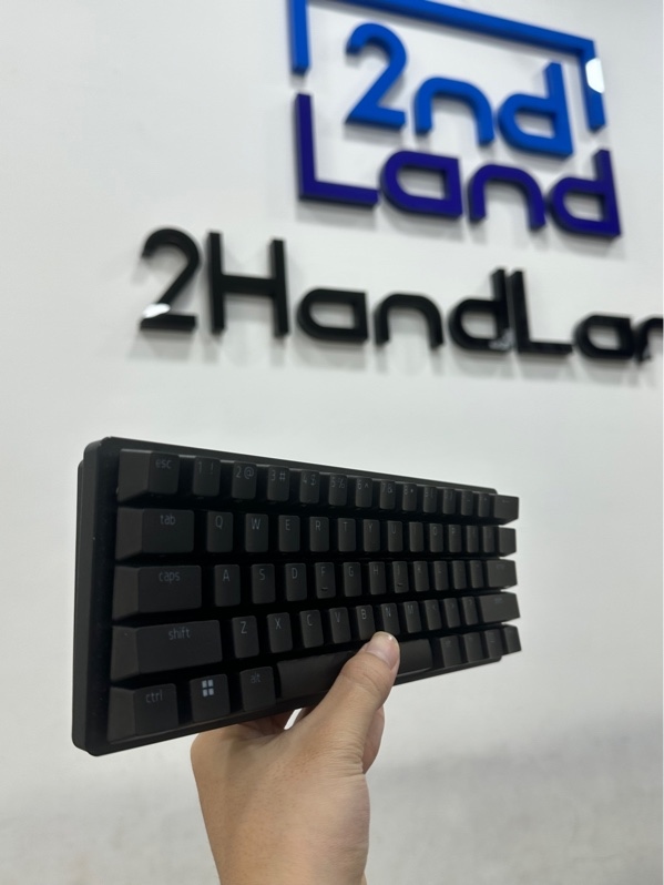 Bàn phím cơ Razer Huntsman V3 Pro Mini - 1 mode : dây - Màu đen - Ngoại hình 97% - Body