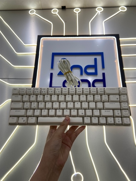 Bàn phím cơ Royal Kludge RK68 - Red switch - Hotsswap - 1 Mode - Màu trắng - Ngoại hình: 97% - Kèm dây