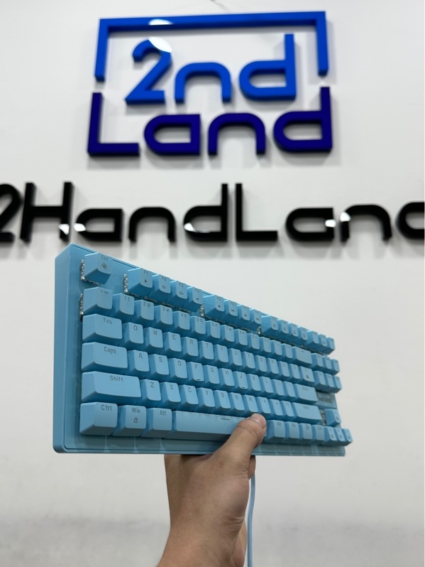 Bàn phím cơ Ziyoulang K2 - 1 mode : dây - Màu xanh - Ngoại hình 97% - Body