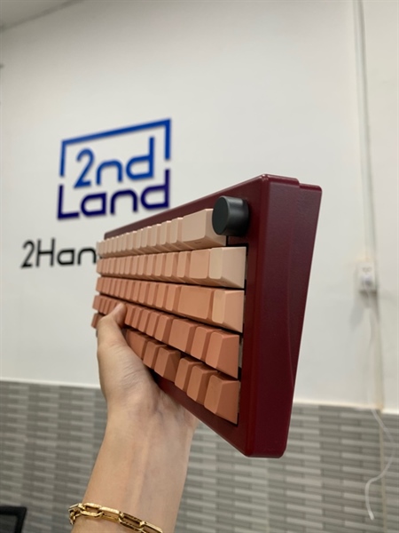Bàn phím cơ Zouya GMK67 - 3 mode - Màu đỏ - Ngoại hình: 98% - Box 1