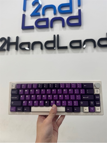 Bàn phím cơ Zuoya GMK67 Kit Only - 3mode - Màu trắng - Ngoại hình 97% - Kèm box + receiver