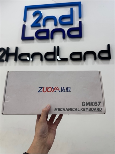 Bàn phím cơ Zuoya GMK67 Kit Only - 3mode - Màu trắng - Ngoại hình 97% - Kèm box + receiver 3